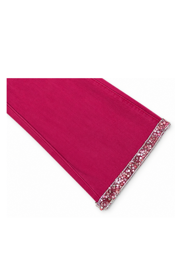 MINI KIDS PINK PERFECTION FLARES bow Judith March