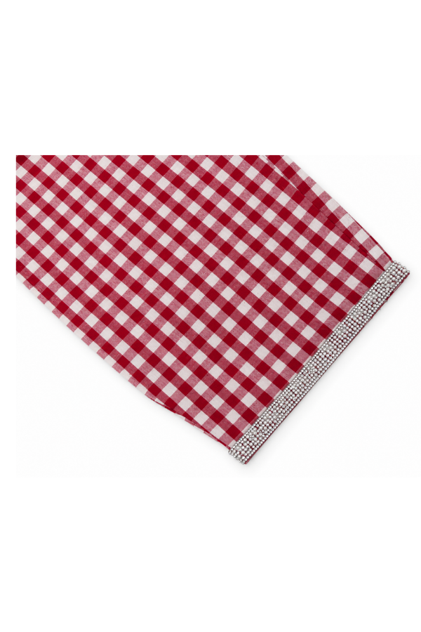 MINI KIDS RED GINGHAM PANTS bow Judith March