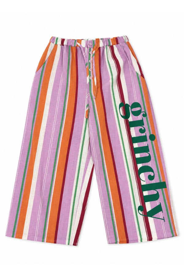MINI KIDS GRINCHY STRIPED PANTS bow Judith March