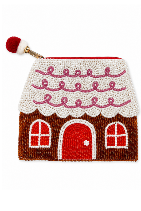 GINGERBREAD HOUSE COIN PURSE COIN PURSE Judith March