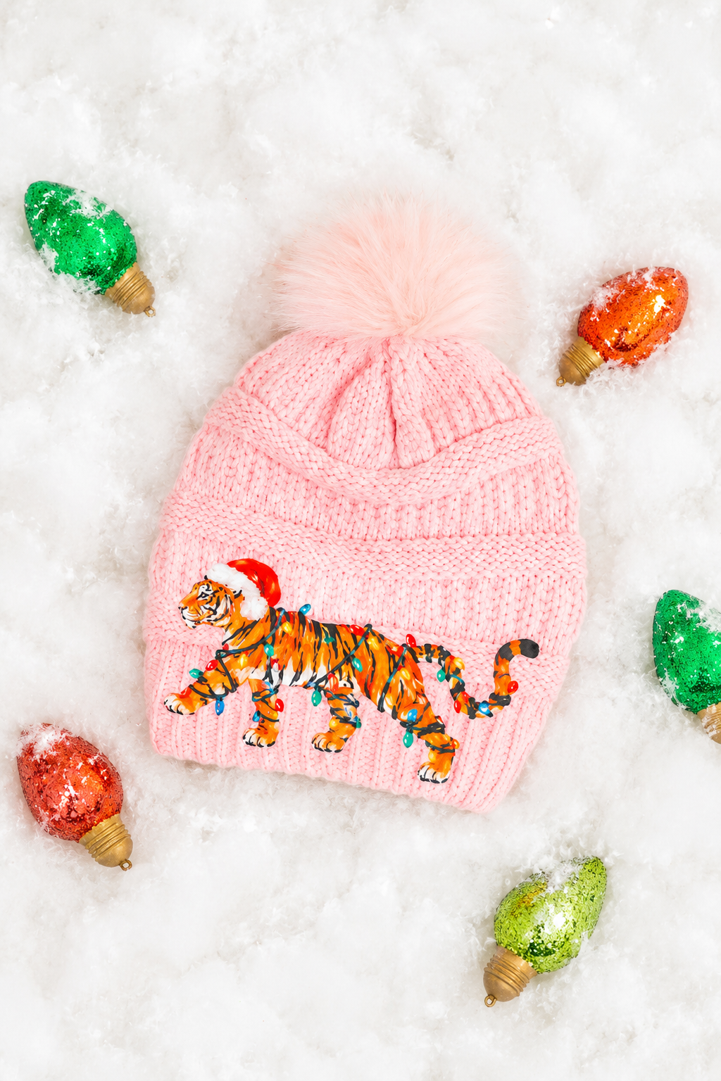 WILD ABOUT CHRISTMAS BEANIES BEANIE Judith March PINK