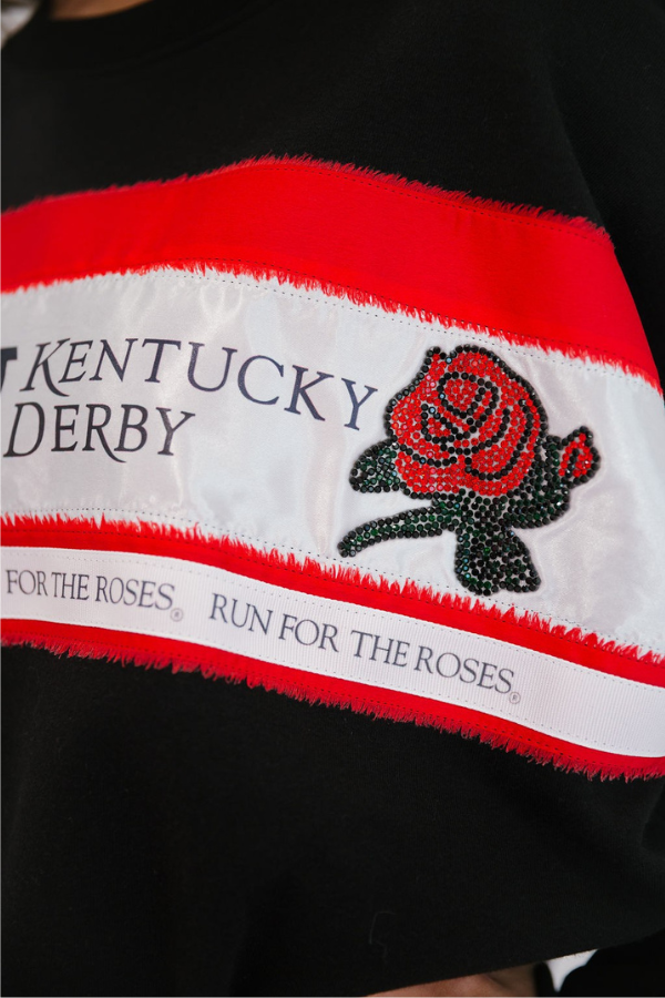 151 KENTUCKY DERBY® ROSES BLACK PULLOVER PULLOVER Judith March