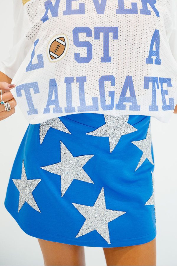 TAILGATE STAR BLUE SKIRT SKIRT Judith March