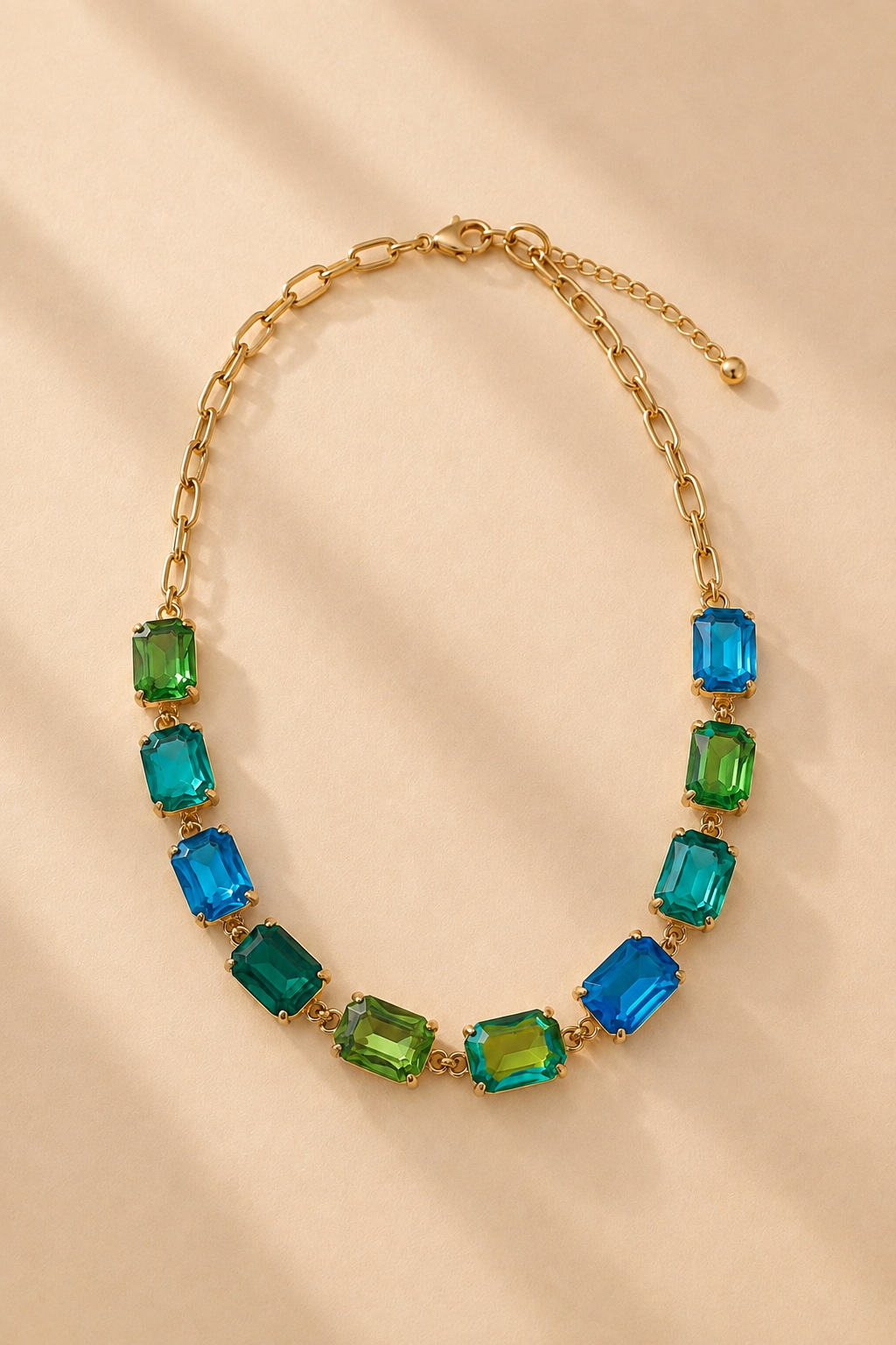 GEMSTONE STATEMENT NECKLACE