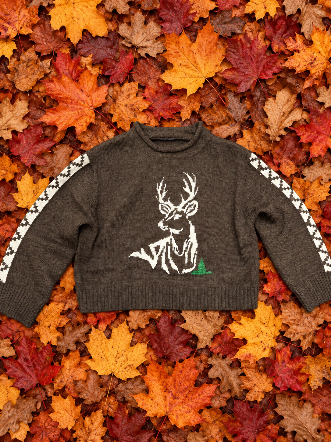 HUNTING SEASON SWEATERS SWEATER Judith March SMALL BROWN