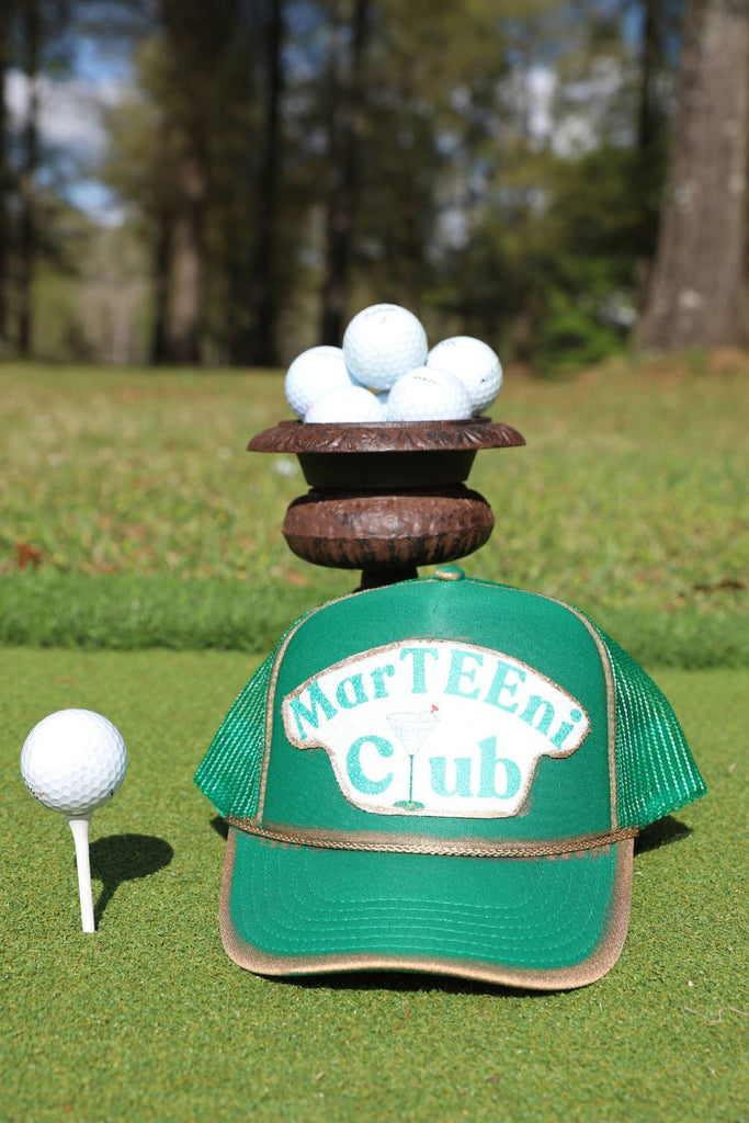MARTEENI CLUB GREEN TRUCKER HAT (PRE-ORDER) TRUCKER HAT Judith March