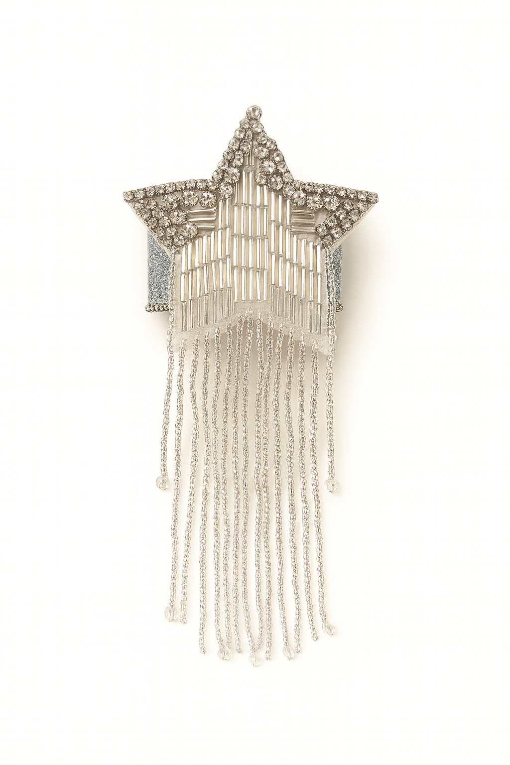 STAR FRINGE SILVER CUFF BRACELET Judith March