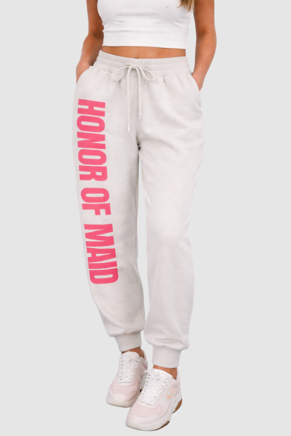 *HONOR OF MAID JOGGERS - LARGE SWEATER Judith March
