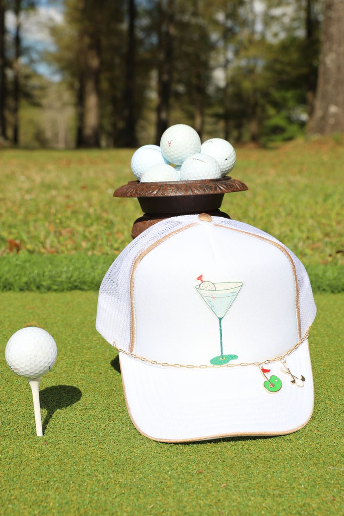 MARTEENI WHITE TRUCKER HAT (PRE-ORDER) TRUCKER HAT Judith March