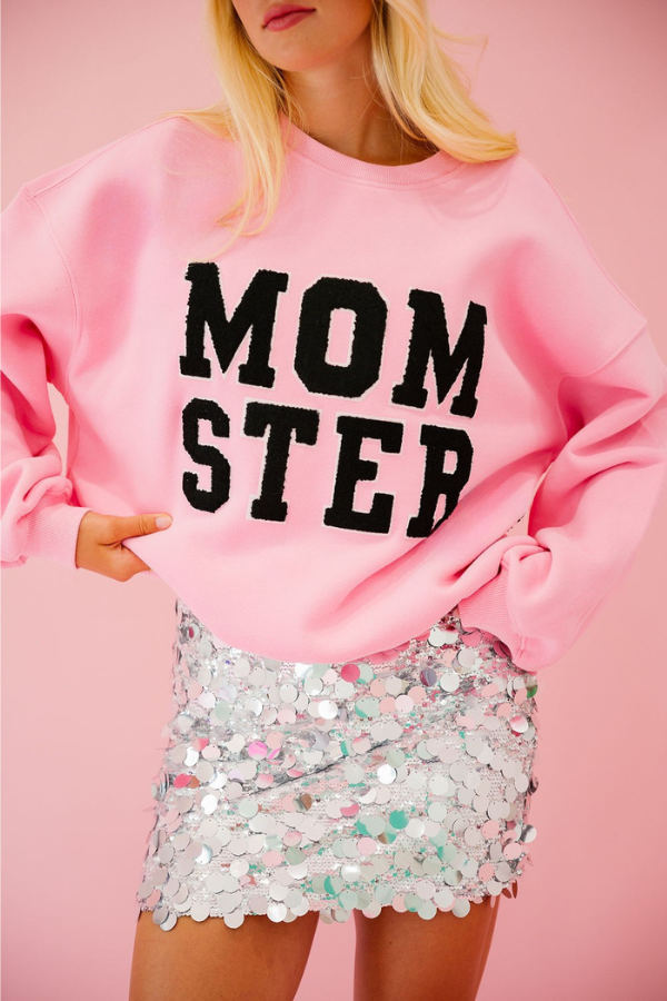 MOMSTER PINK PULLOVER (PRE-ORDER) PULLOVER Judith March