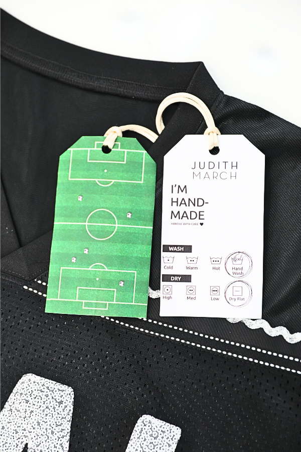 GOAL BLACK JERSEY TOP Judith March