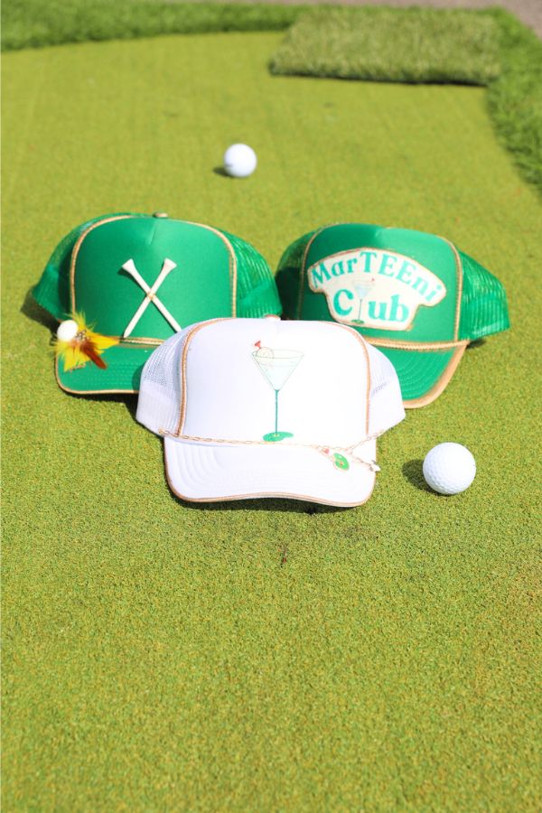 GOLF TEE GREEN TRUCKER HAT (PRE-ORDER) TRUCKER HAT Judith March