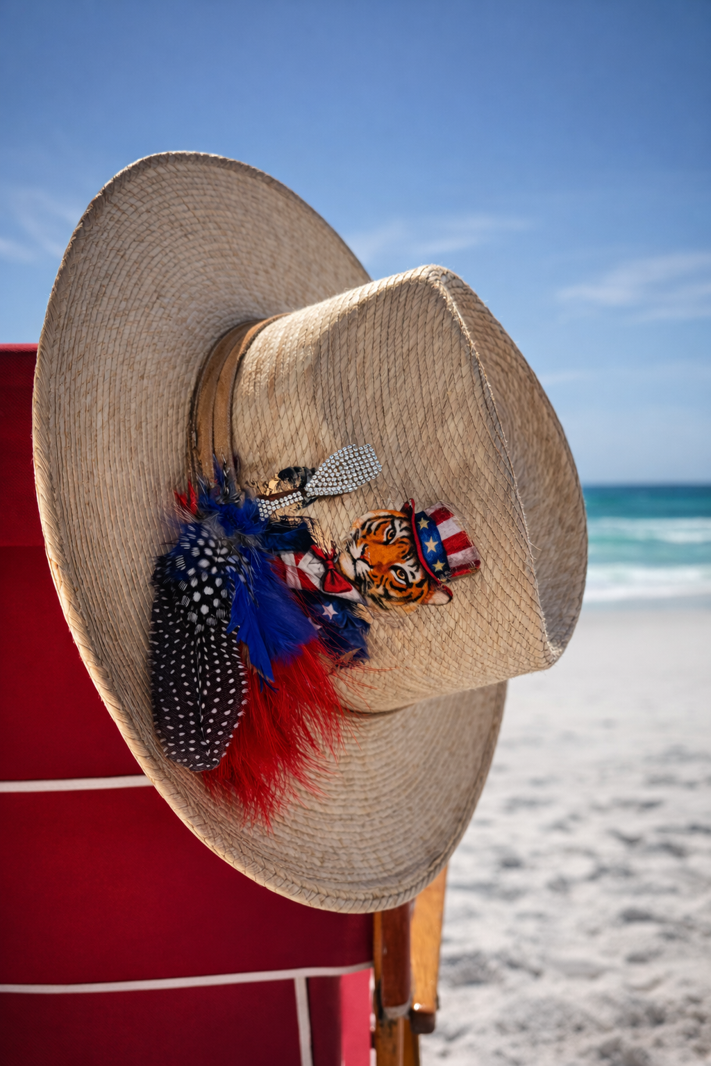 TIGER LIBERTY SUN HAT HAT Judith March