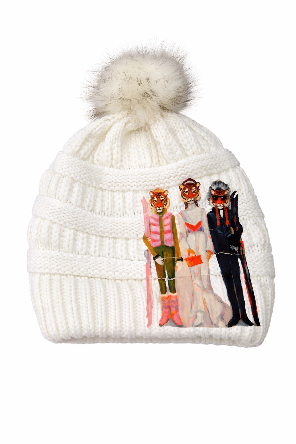 **TIGER SKI BEANIE HAT Judith March