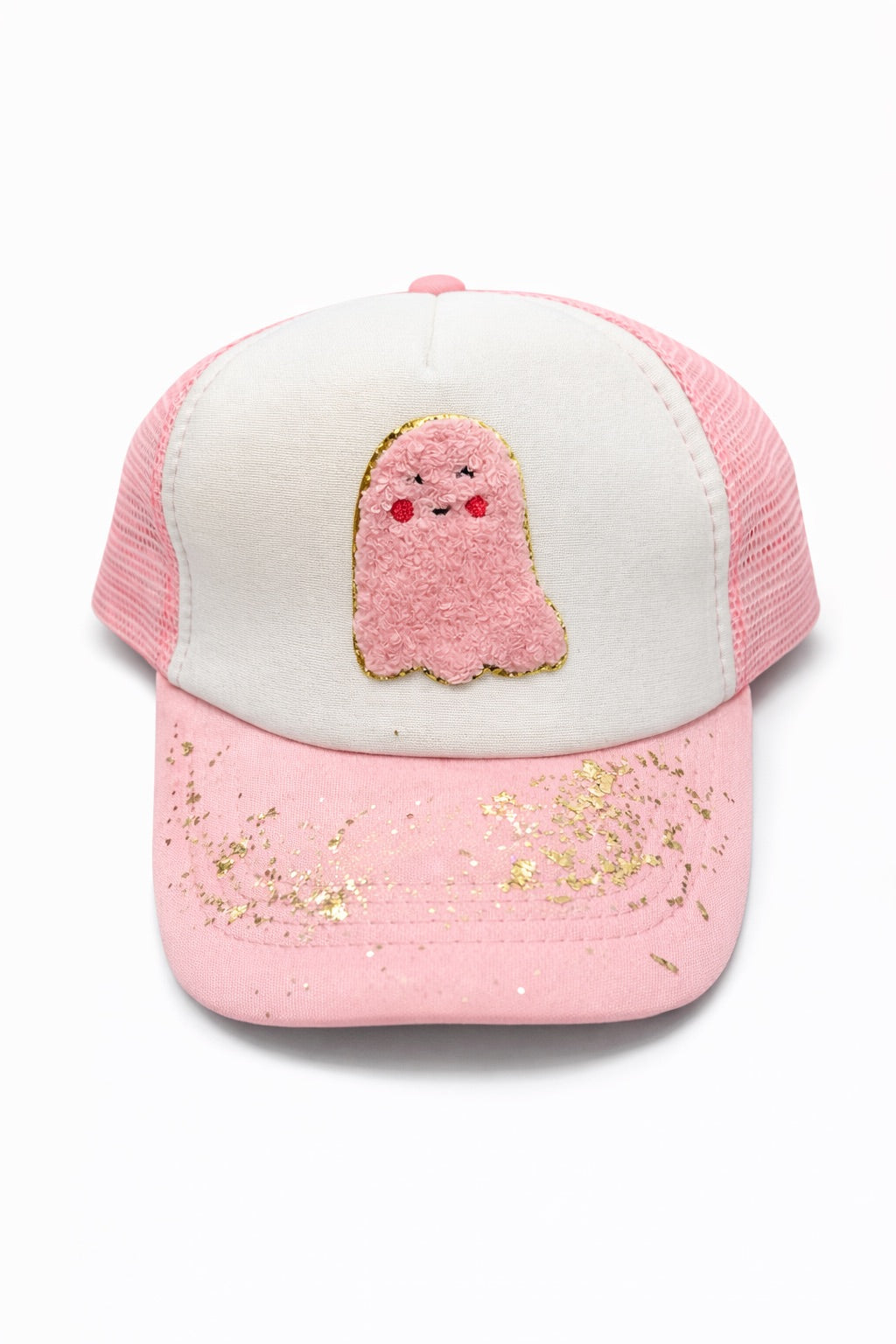 *MINI KIDS GHOST PINK TRUCKER HAT HAT Judith March
