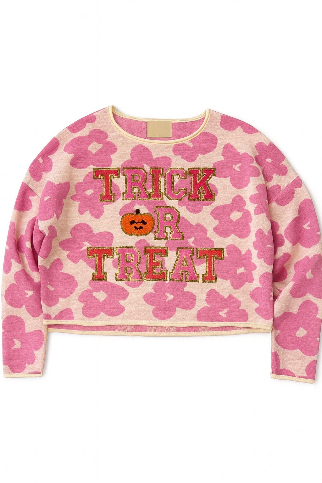 TRICK OR TREAT BLOSSOM SWEATER PULLOVER Judith March