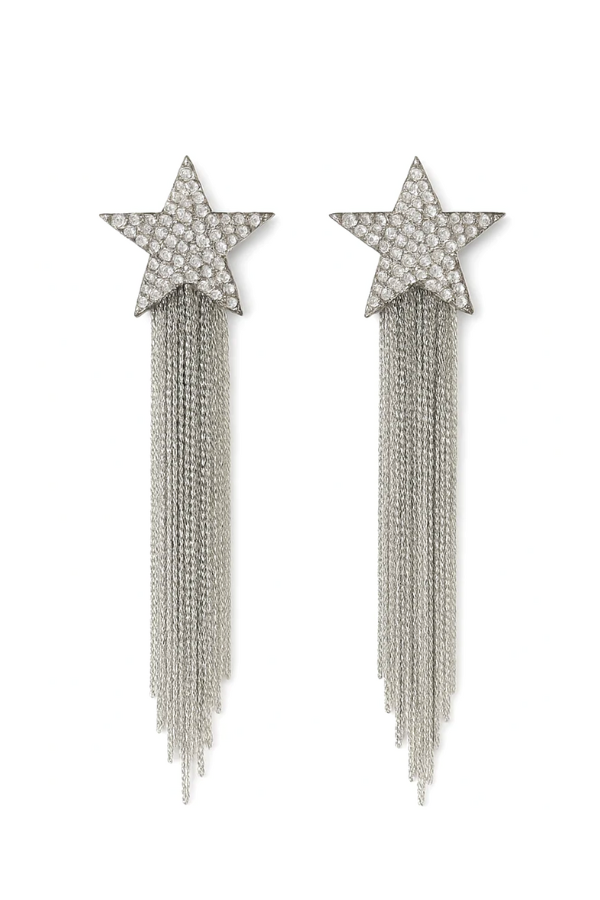 STAR FRINGE EARRINGS earrings Judith March