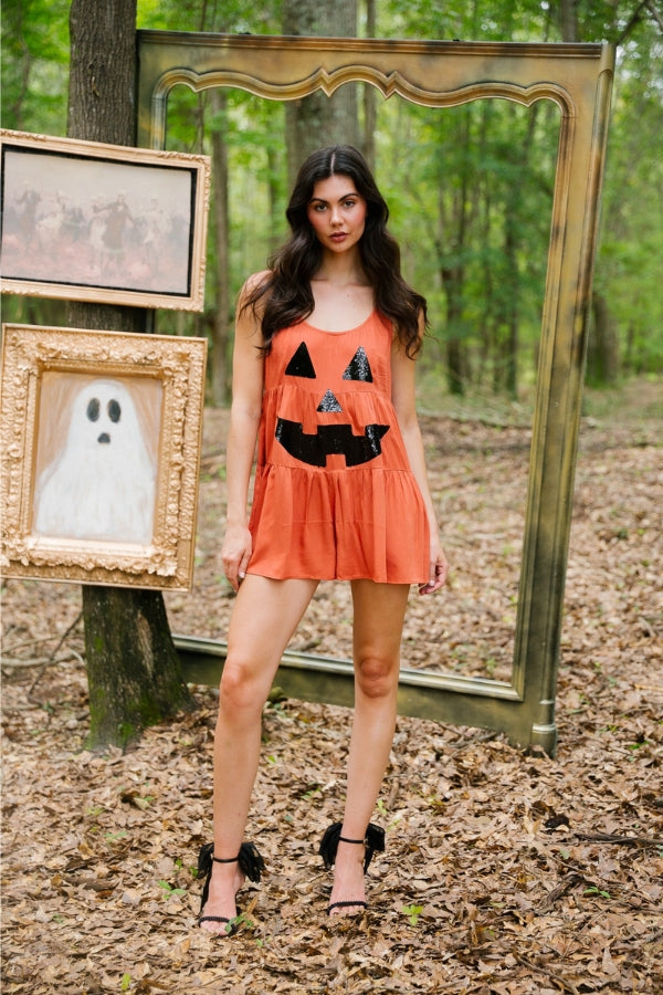 SPOOKY SEASON ROMPER ROMPER Judith March