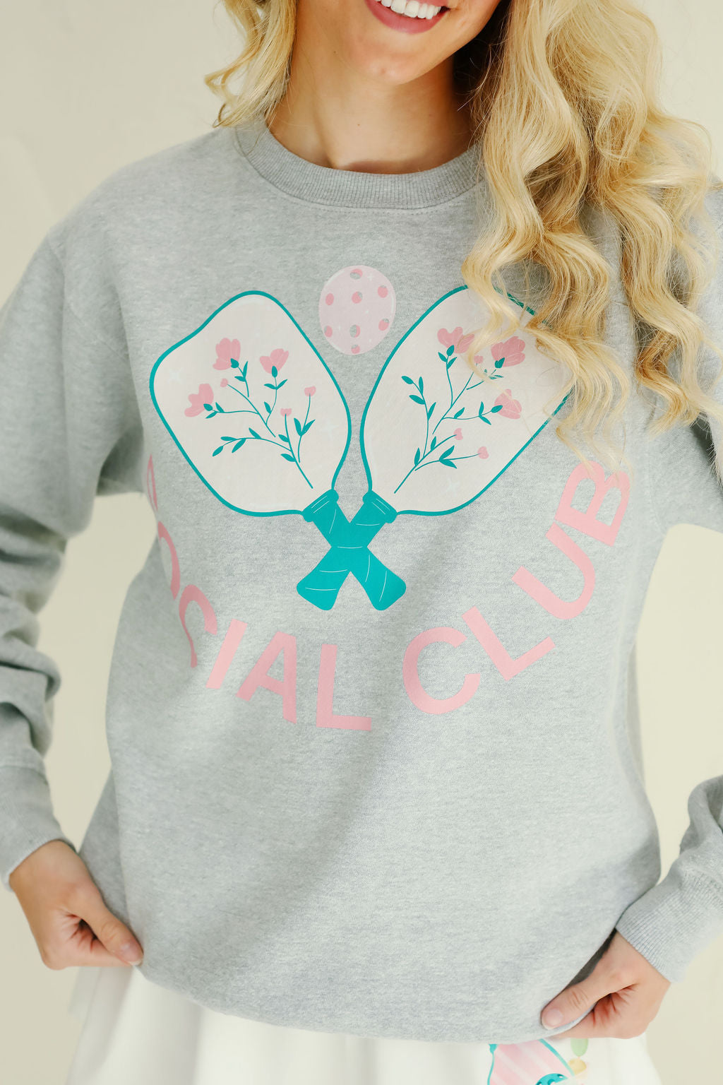 SOCIAL CLUB GREY PULLOVER PULLOVER Judith March