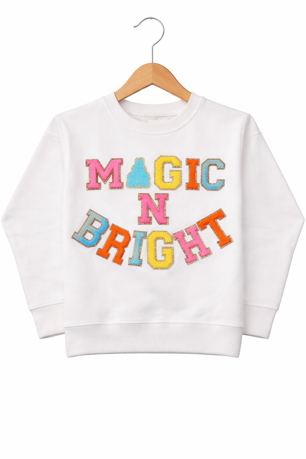 *MINI KIDS MAGIC N BRIGHT PULLOVER - XSMALL (2-4) SWEATER Judith March