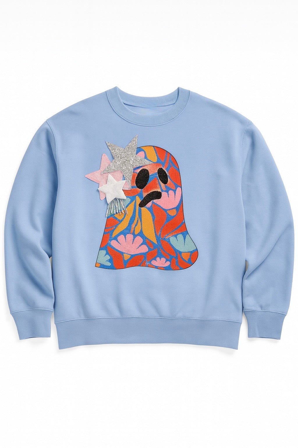 STAR GHOUL BLUE PULLOVER PULLOVER Judith March