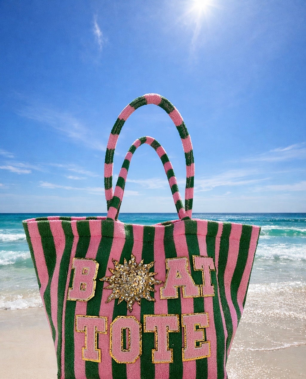 BOAT TOTE STRIPED BAG TOTE BAG Judith March