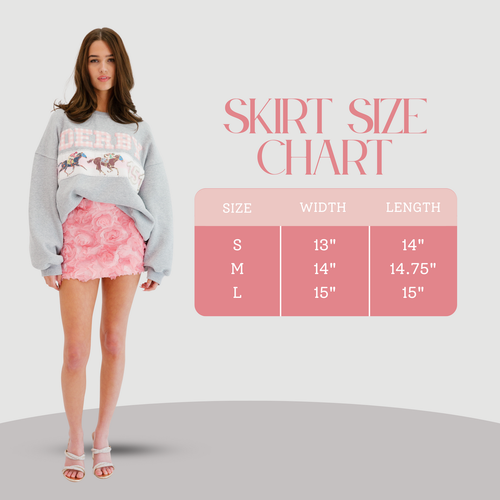 FLORAL DREAMS PINK SKIRT SKIRT Judith March