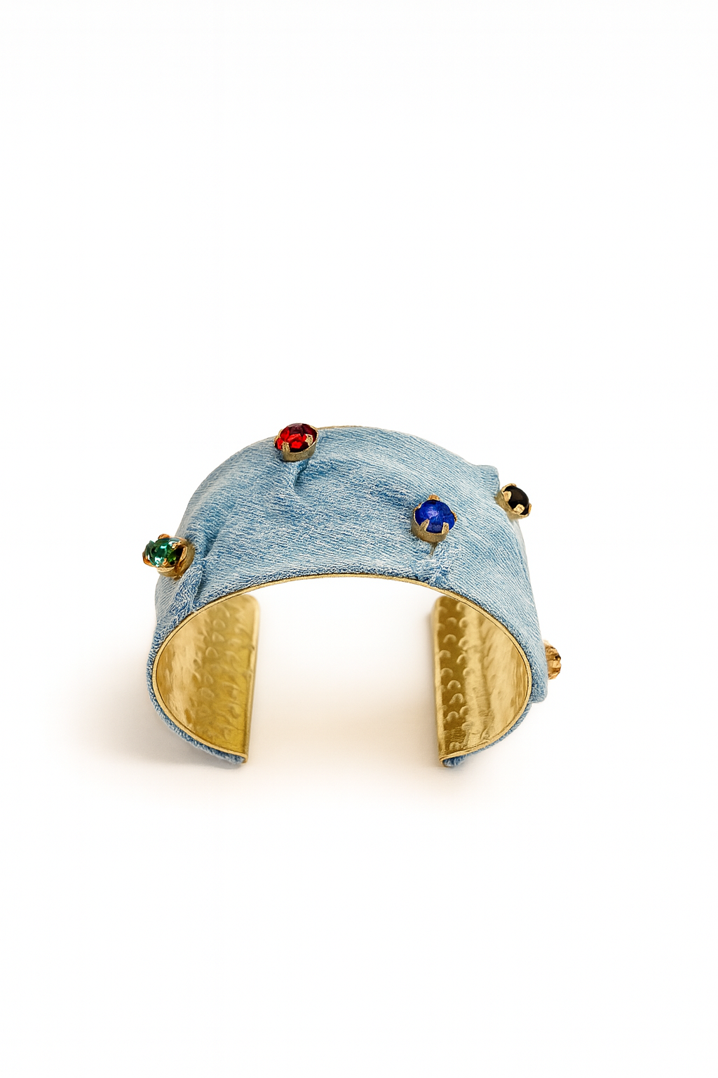 STARDUST DENIM CUFF NECKLACE Judith March
