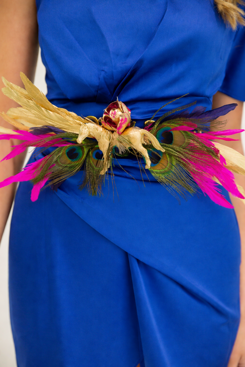 PHOTO FINISH FEATHER BELT BELT Judith March