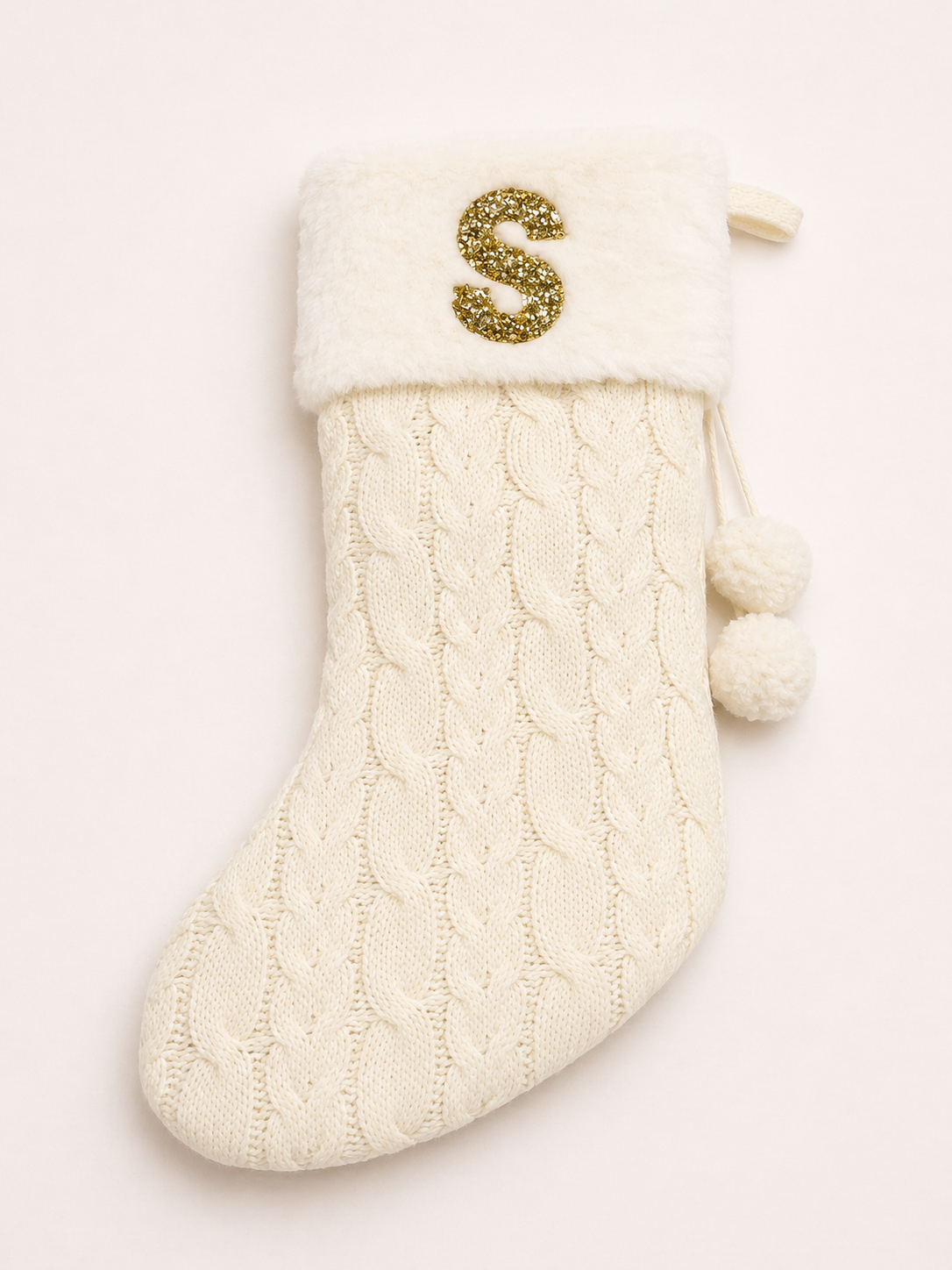 *CONFETTI "S" CREAM STOCKING HAT Judith March