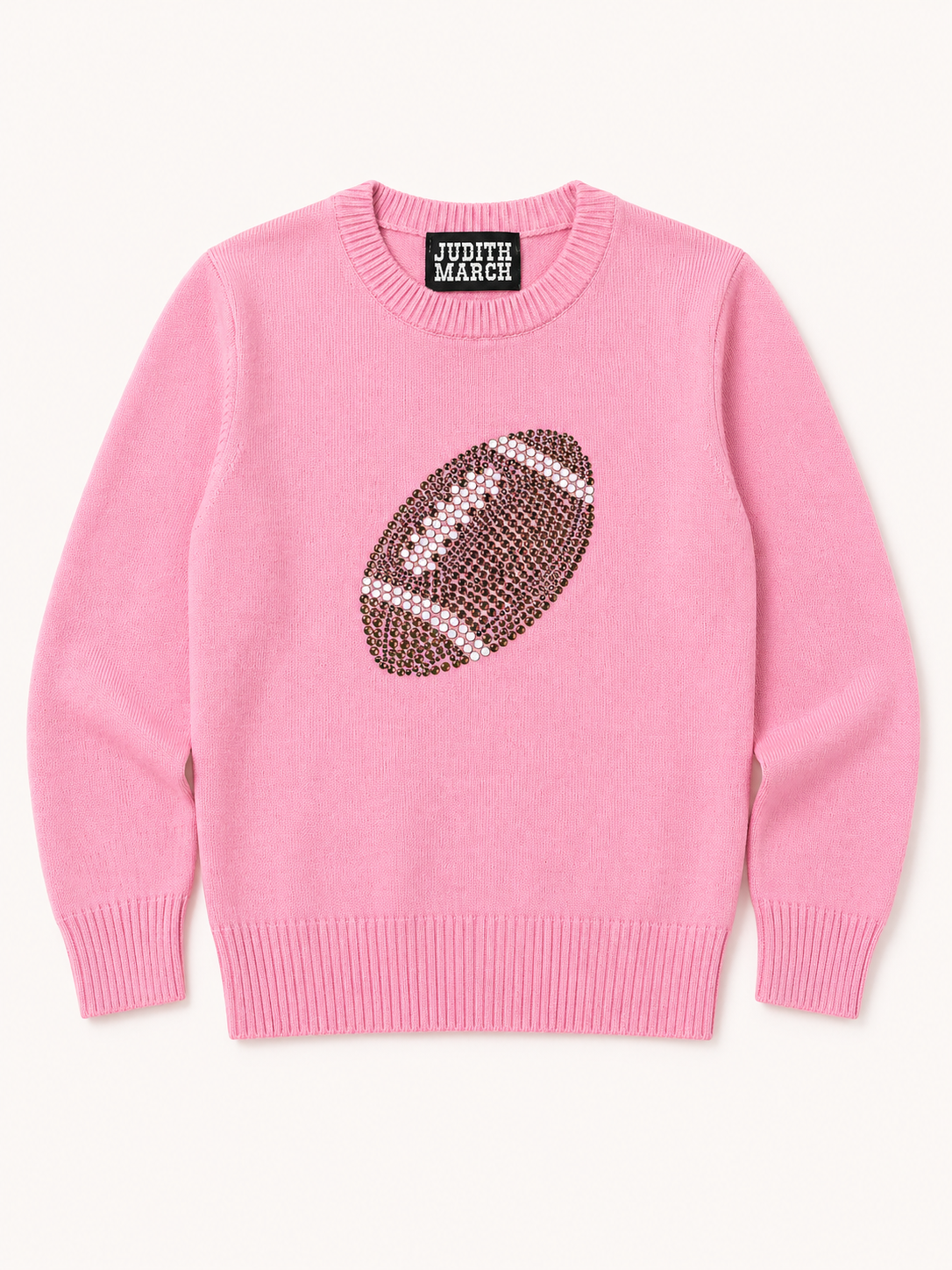 *MINI KIDS FOOTBALL PINK SWEATER - 3T SWEATER Judith March