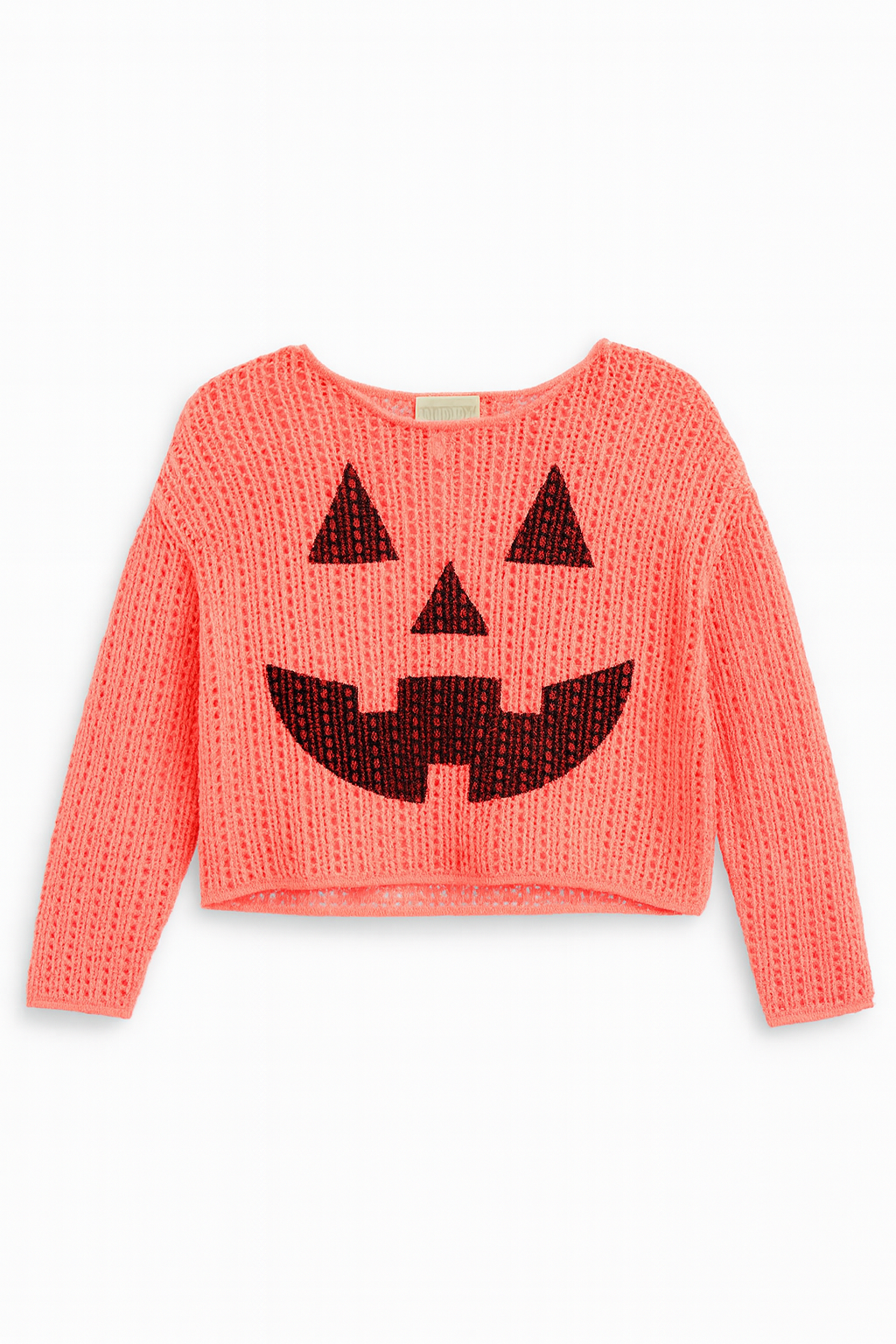 PUMPKIN CROCHET TOP SWEATER Judith March