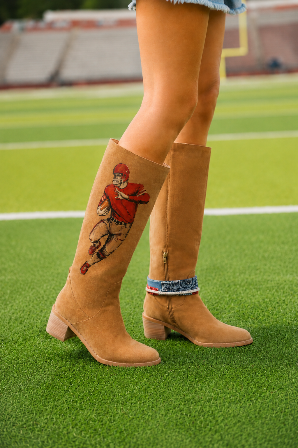 TWO STEPPIN' TO KICKOFF BOOTS BOOTS Judith March