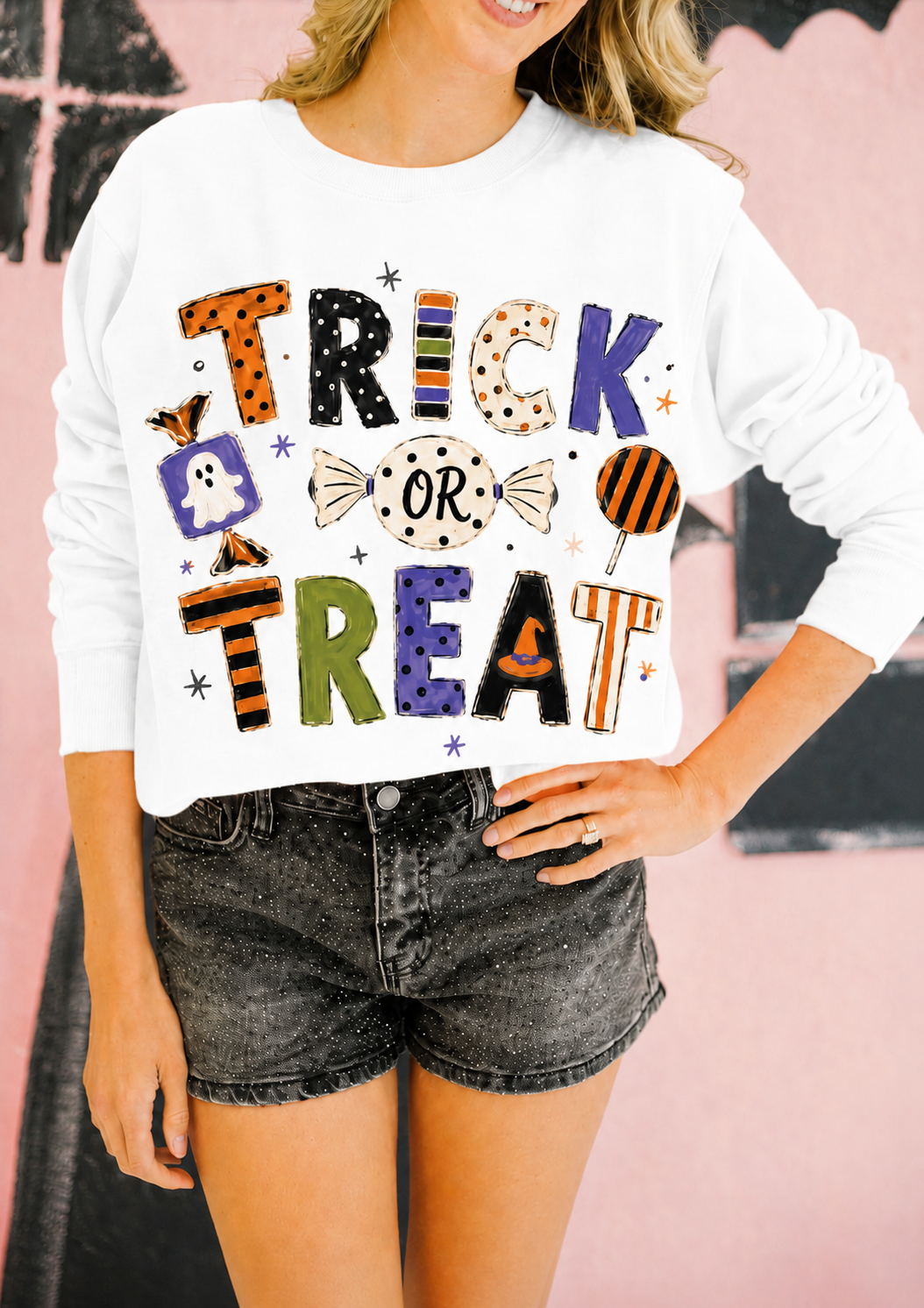 TRICK OR TREAT PULLOVER PULLOVER Judith March