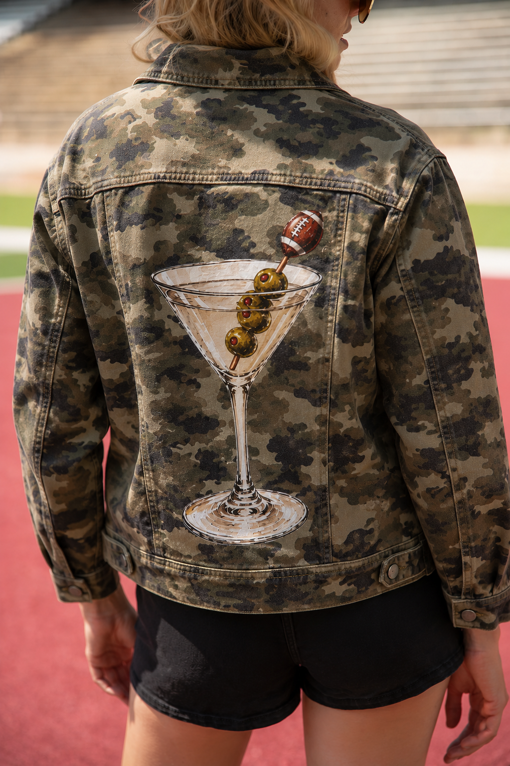 SPORTY MARTINI CAMO JACKET JACKET Judith March