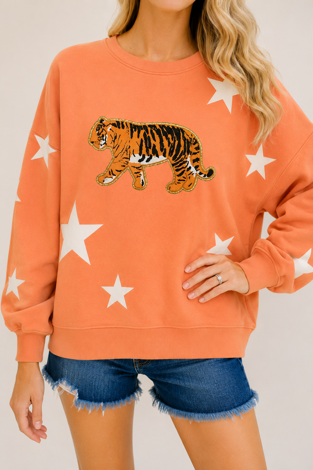 *EASY TIGER STAR PULLOVER - XLARGE