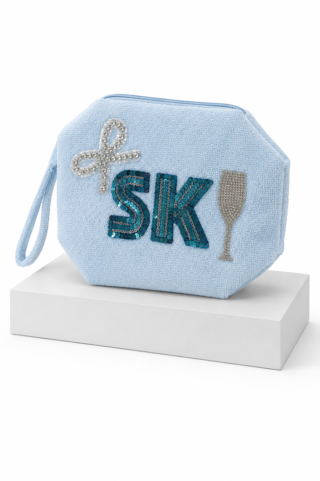 *SKI BLUE TERRY BAG BAG Judith March