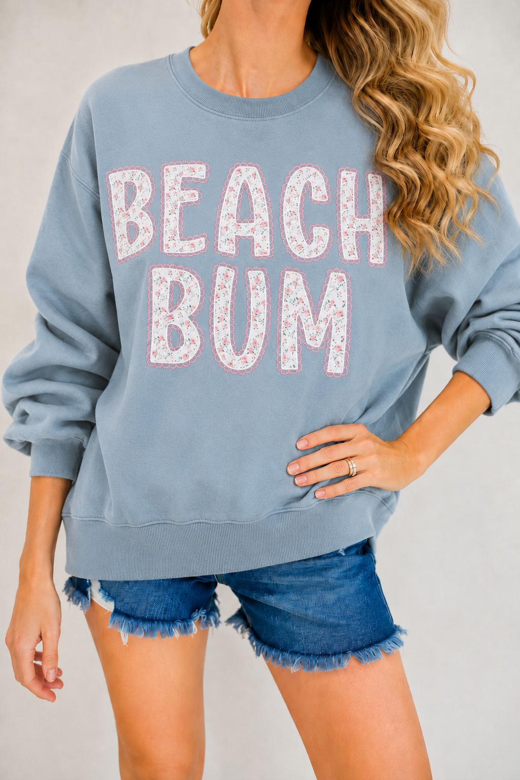 *BEACH BUM PULLOVER - SMALL SWEATER Judith March