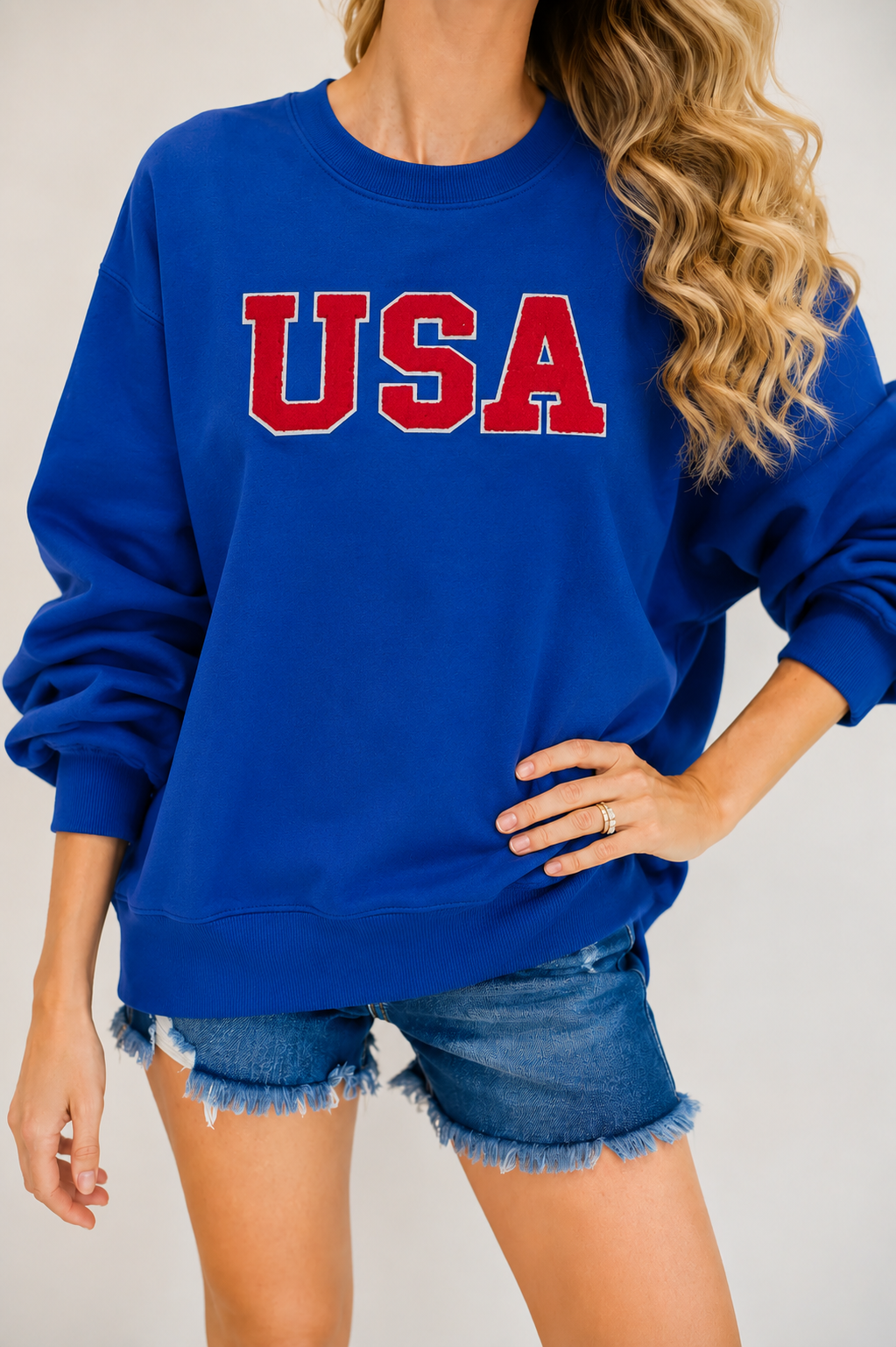 *USA ROYAL PULLOVER - MEDIUM