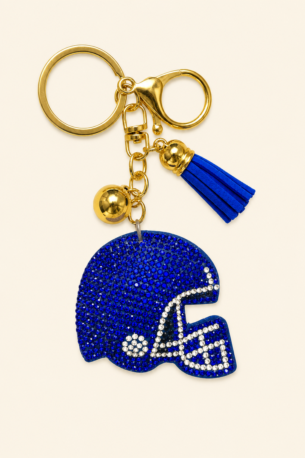 HELMET BAG CHARMS PURSE Judith March BLUE