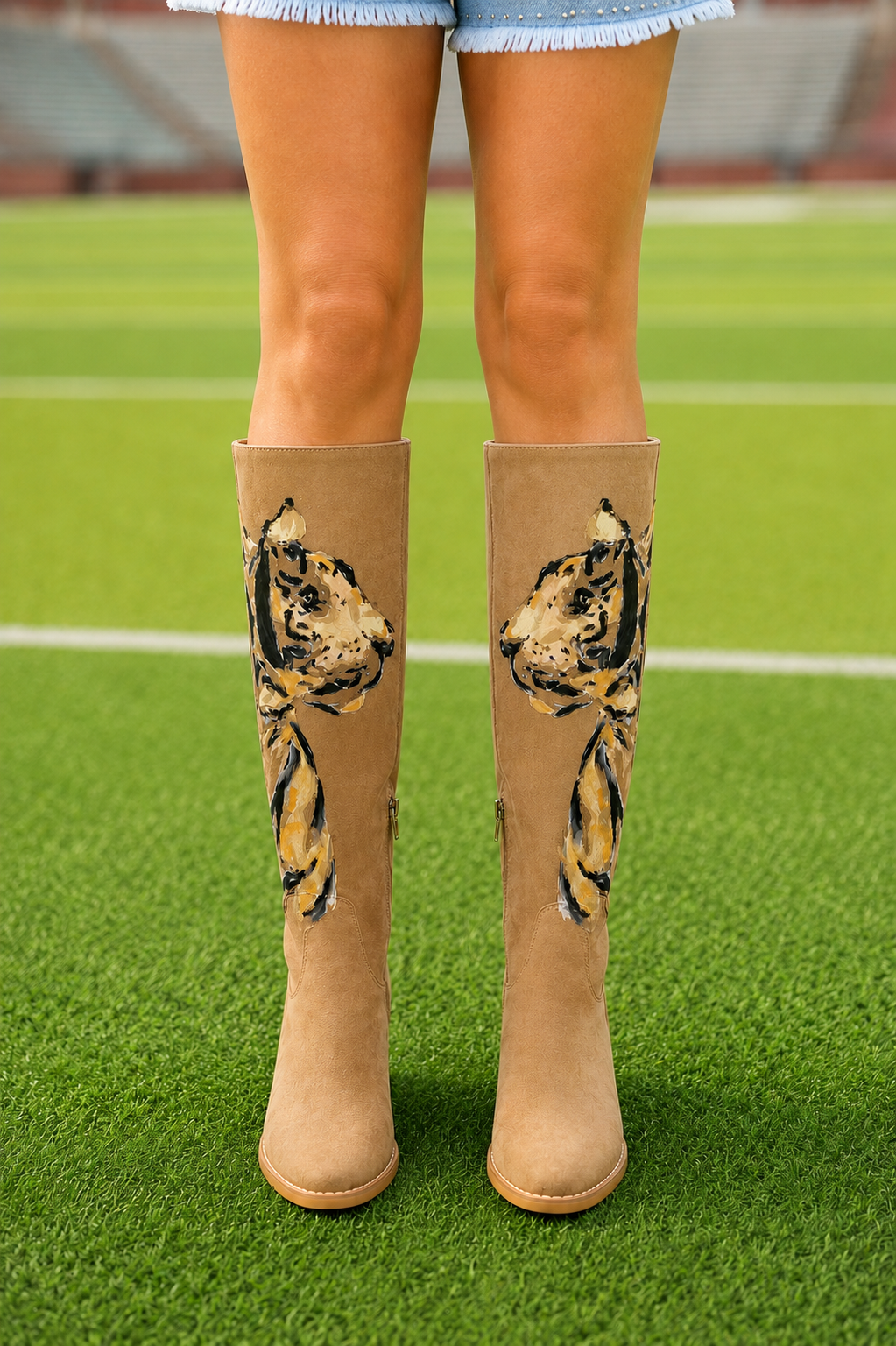 TOUCHDOWN TIGER BOOTS BOOTS Judith March