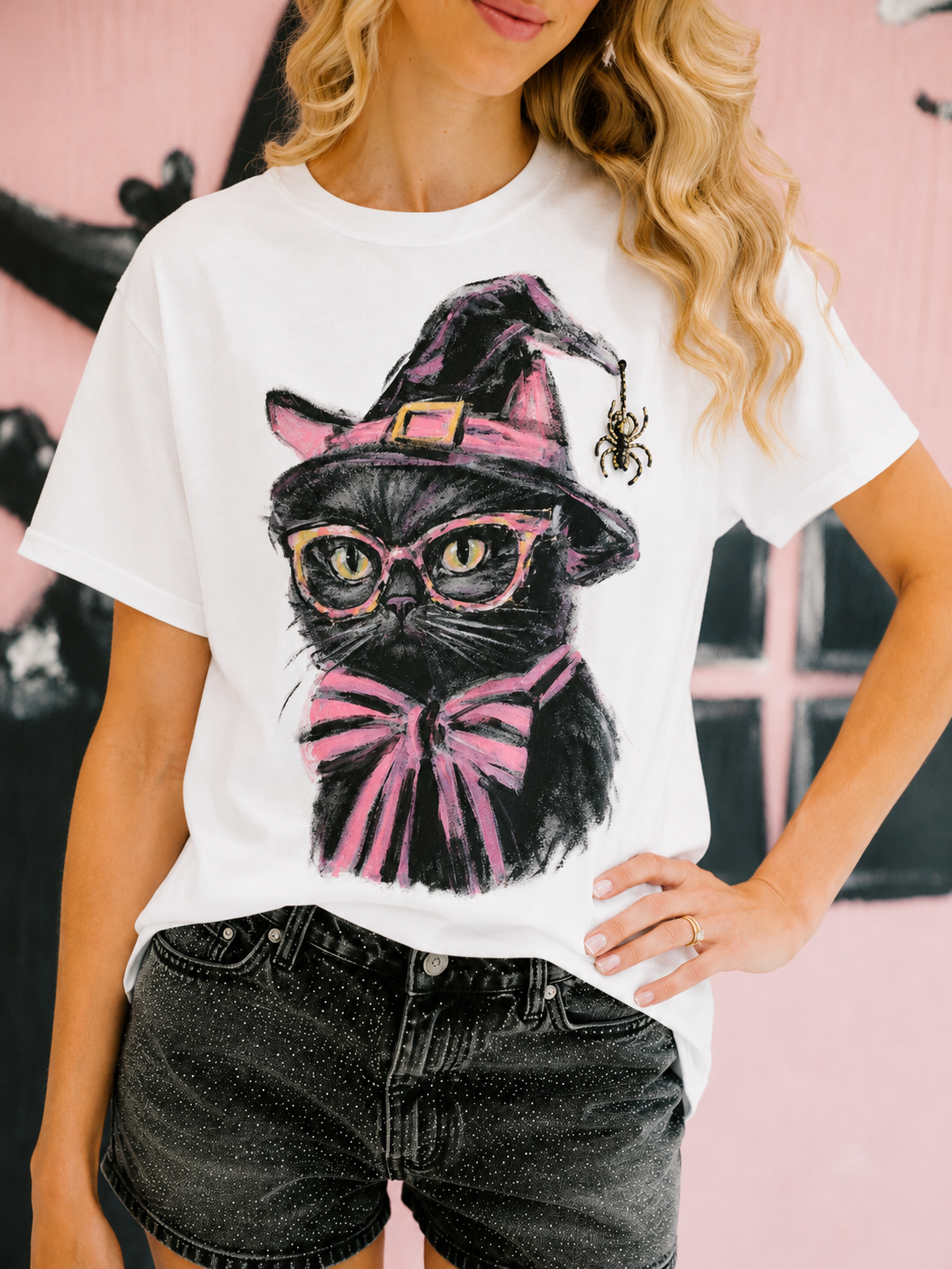 WITCH'S WHISKERS TEE/TANK PULLOVER Judith March