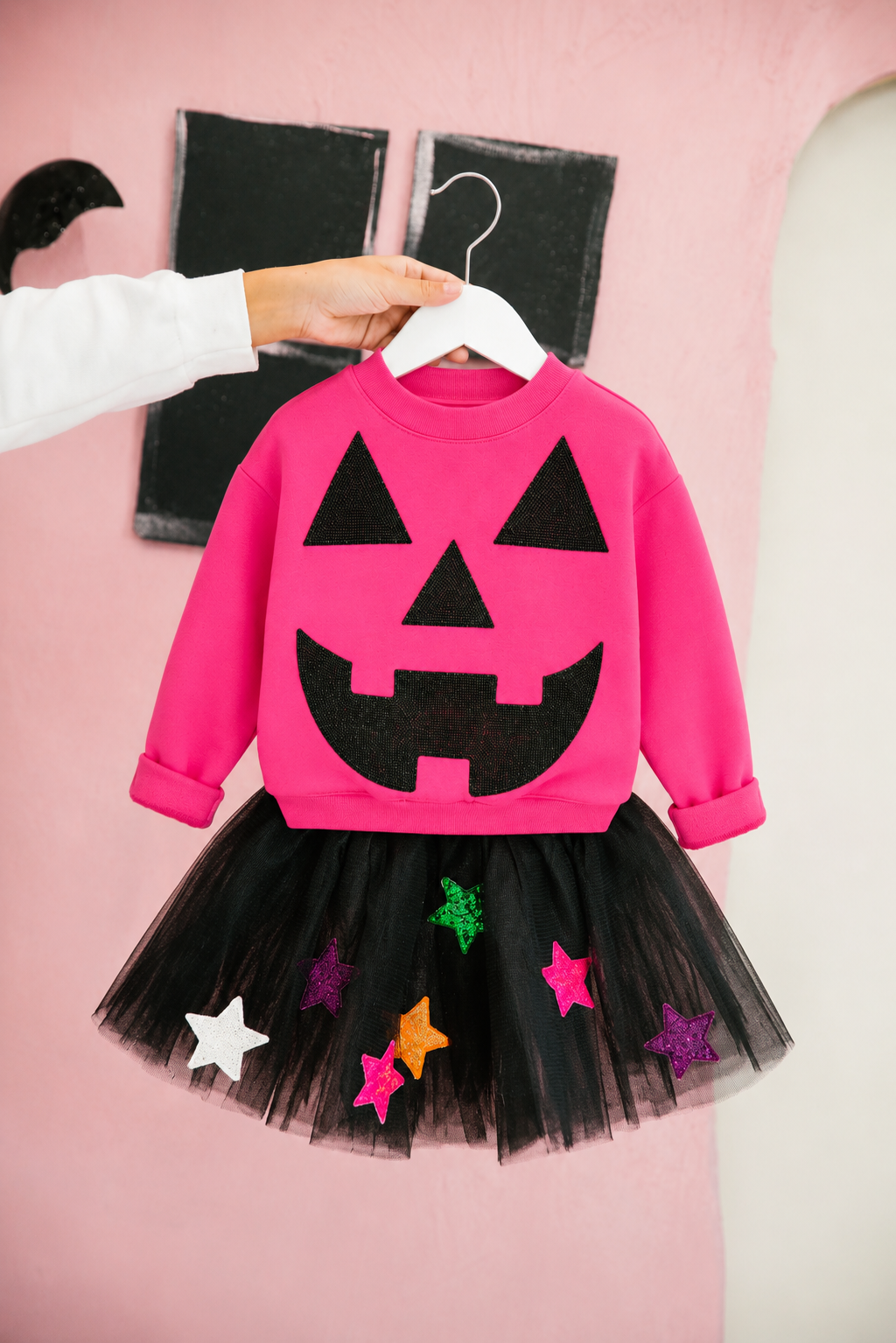 MINI KIDS STAR BLACK TUTU PULLOVER Judith March