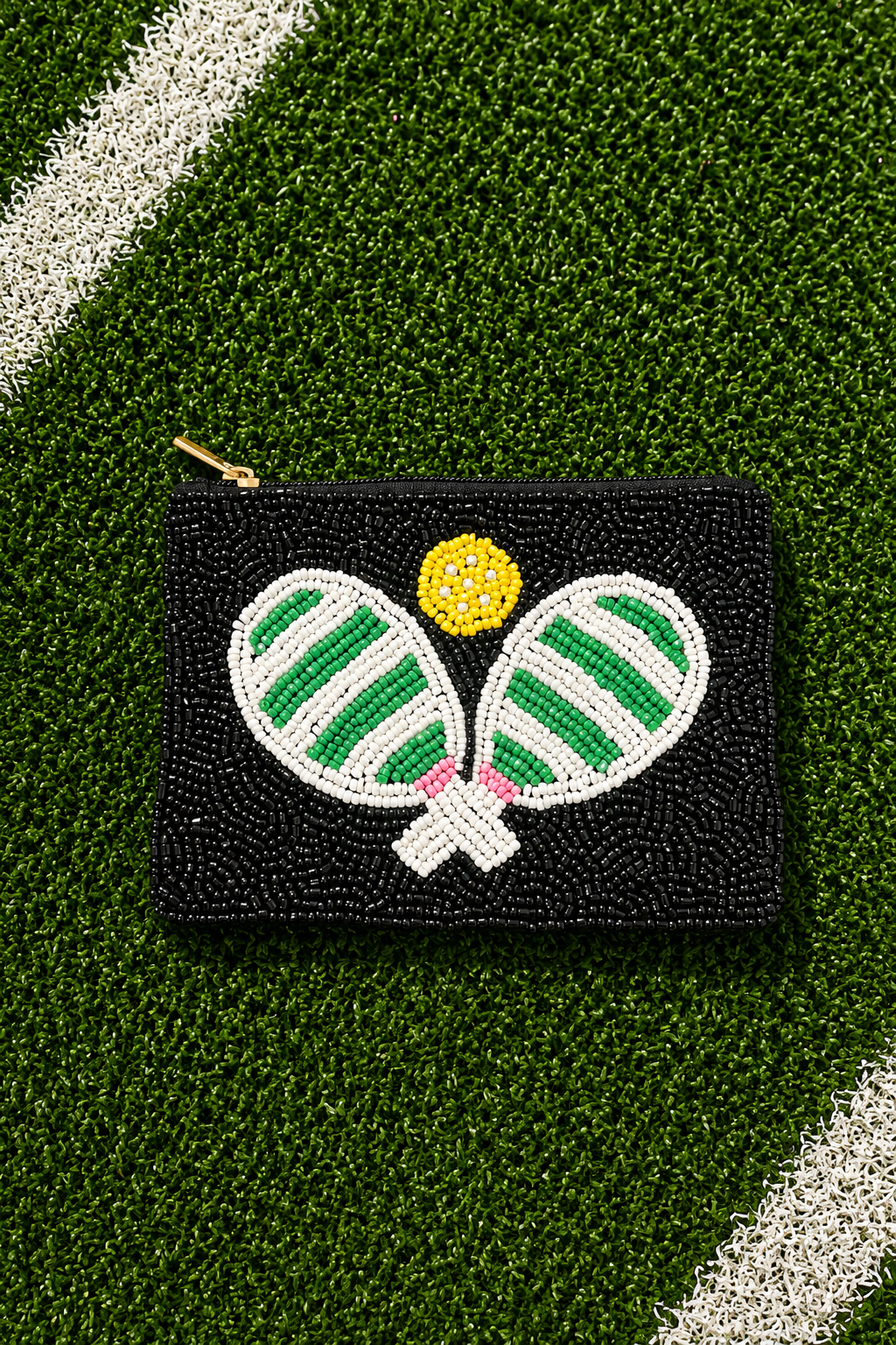 SPORTY COIN PURSES PURSE Judith March BLACK PADDLES