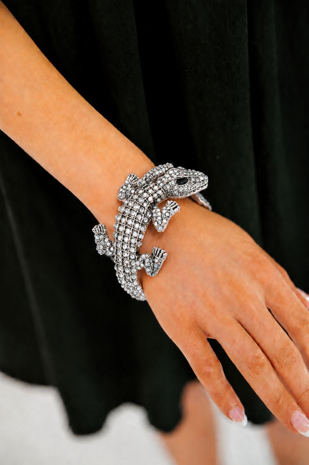 ALLIGATOR RHINESTONE BRACELETS