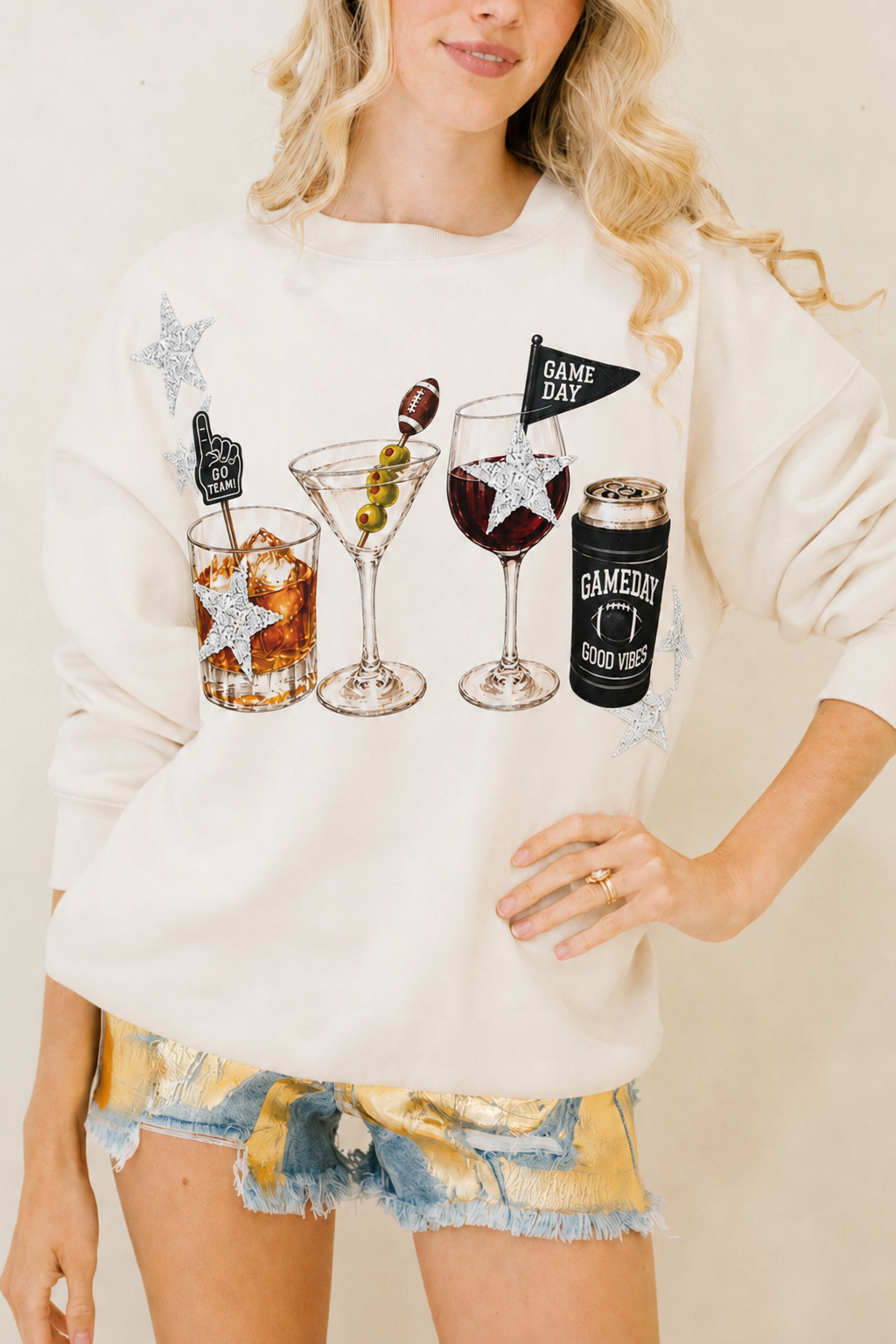 COCKTAILS & KICKOFF PULLOVERS