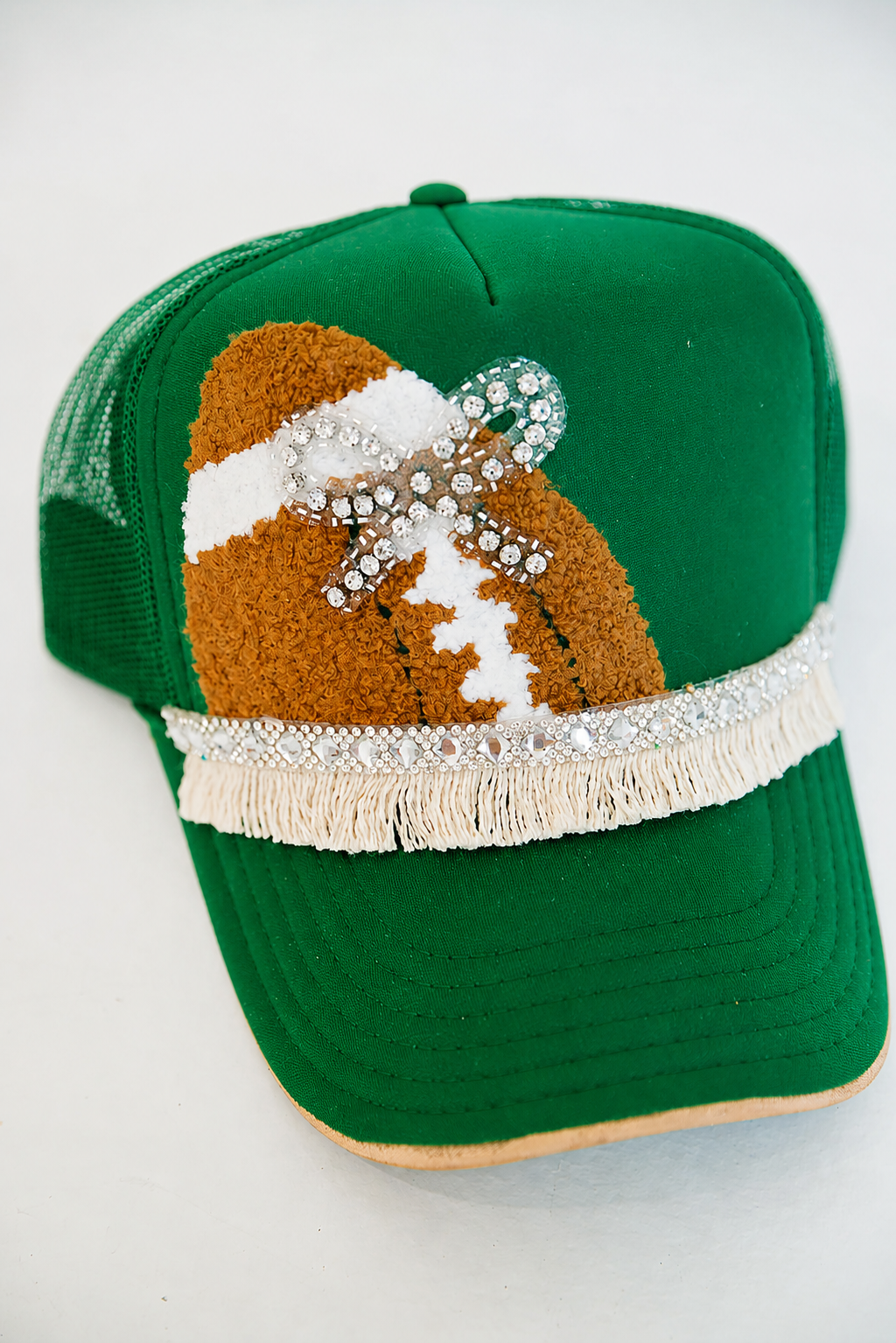 TOUCHDOWN FRINGE TRUCKER HATS TRUCKER HAT Judith March