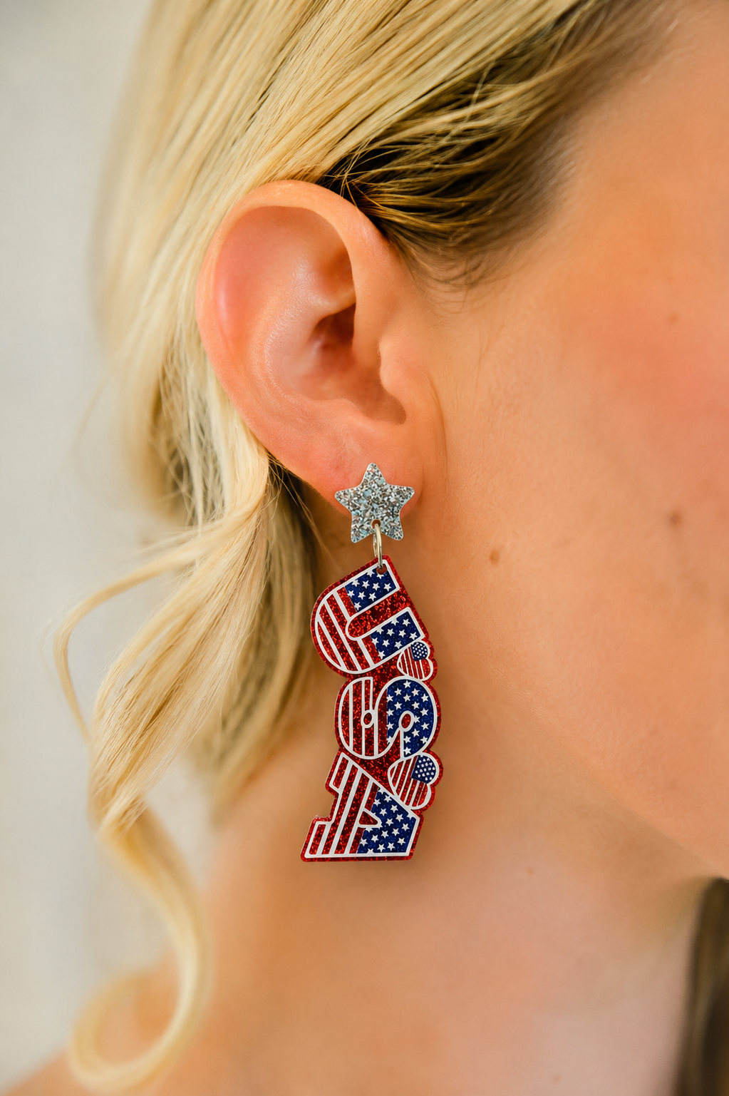 FOURTH OF JULY EARRINGS