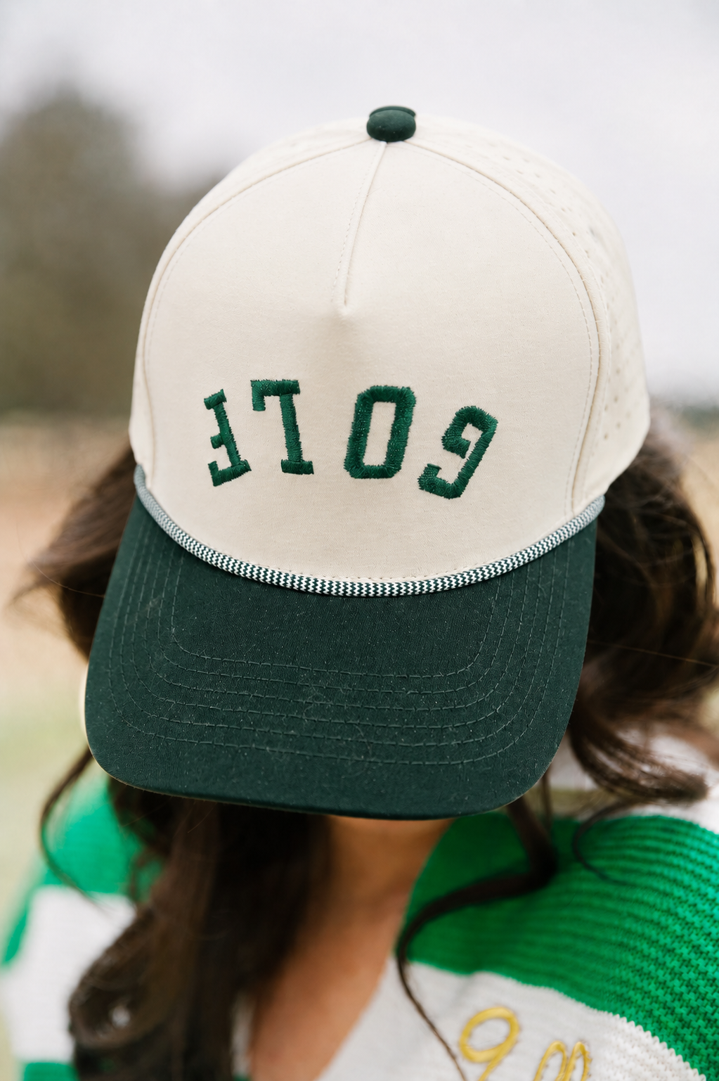 GOLF TWO-TONE STRUCTURED HAT