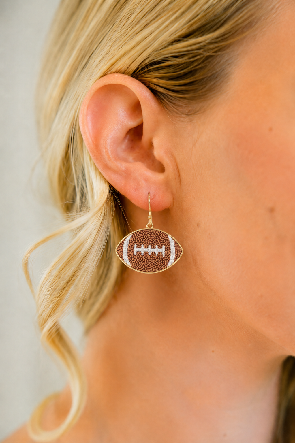 END ZONE EARRINGS